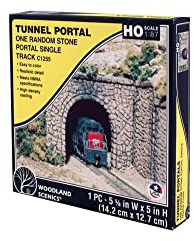 Woodland Scenics Random Stone HO Tunnel Portal
