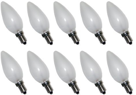 NCC-Licht 10x Glühbirne Glühlampe Kerze E14 60W MATT Lampe