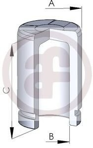 AUTOFREN SEINSA D025254 Bremssattel-Kolben 48mm Stahl