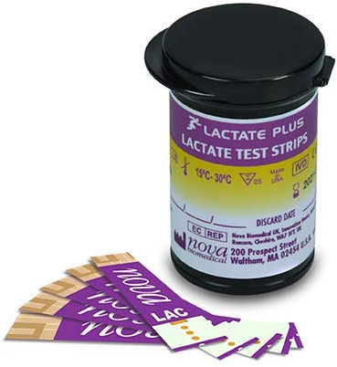 Lactate Plus Teststreifen