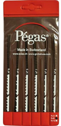 Pegas PS906x6DI 1 Set lame de scie-Set 6tlg