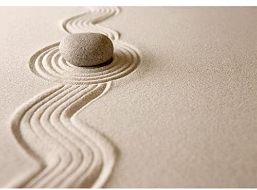 Runa Art Papel tapiz fotográfico arenisca Moderna Lana Sala Cuarto Salón - Made in Germany - beige 9059010a