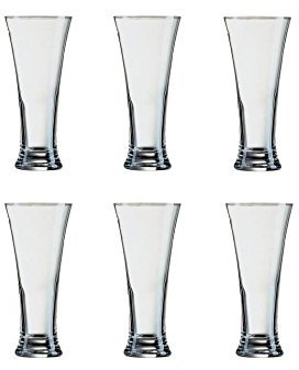 Arcoroc Martigues Biertulpe 330ml, ohne Füllstrich, 6 Stück