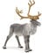 Papo - Animal figurine - Reindeer, Spirit of the Great North, Children's toy from 3 years - Discovering winter traditions and polar animals