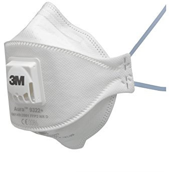 3M Aura Atemschutzmaske 9322+SV (5 pack)
