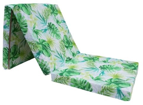 Natalia Spzoo Klappmatratze Faltmatratze 195x65x10 cm (005-100% Cotton)