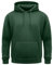 Medium Bottle Green Classic Plain Pullover Hoodie Unsex and These are Ideal for Mens and Ladies Hooded Sweatshirt
