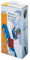 Leitz 35063 Plastikbinderücken, A4, Kunststoff, 12 mm, 95 Blatt, 100 Stück, rot