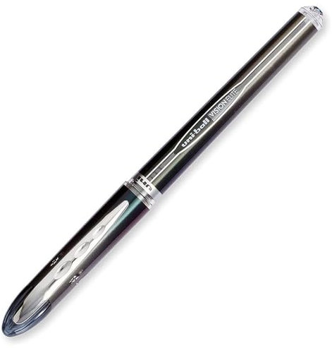 Uni-Ball 737602 Kugelschreiber Roller Vision, 0.5 mm, schwarz