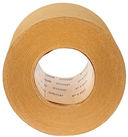 3M 255P Carta Abrasiva in Rotoli 115 mm X 50 m P60 Pn 63163, 1 Rotolo/Cartone