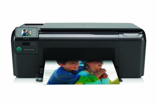 HP Photosmart C4780 All-in-One Printer - Impresora multifunción (De inyección de tinta, Escanear, Copiar, Escanear, Copiar, Imprimir, 9 ppm, 6.5 ppm, 29 ppm)