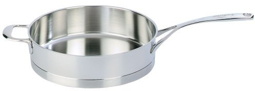 Demeyere Low sautepan 28 cm – Pfanne (28 cm) Silber