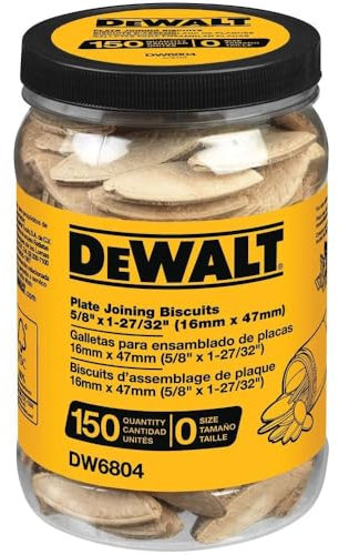 DeWalt DW6804 Size 0 Joiner Biscuits