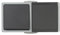 UNITEC 45246L Kombination A/W-Steckdose Aufputz lose Aquarius FR, grau/dunkelgrau