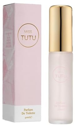 MILTON-LLOYD Miss TuTu - EDT Perfume for Women - Bergamot & Muguet 50ml | Eau de Toilette for Women, Floral Warm Scent, Patchouli, Vetiver, Jasmine, Gift for Her, Everyday Wear