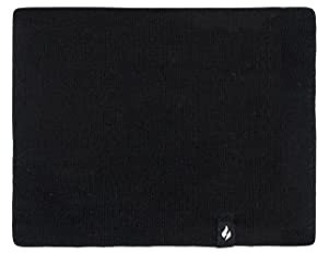 Wärme Holders Mens 1 Packung 2.6 Tog Heatweaver Yarn Neck Warmer One Size Schwarz