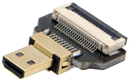 CYFPV Micro HDMI Typ D Stecker Standard Gerade für FPV HDTV Multicopter Luftaufnahmen