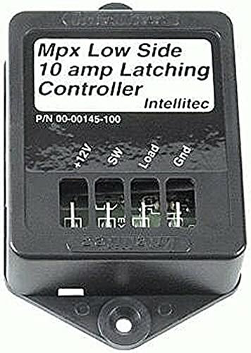 INTELLITEC 00-00145-100 OEM RV Monoplex Water Pump Controller - 10 AMP, 12V DC System - Black