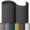 NOOR PVC Sichtschutzmatte - wetterfester Sichtschutzzaun für Balkon, Terrasse und Garten - stabile Balkonverkleidung als Sichtschutz - einfache Montage der Zaunblende - Anthrazit 120 cm x 3 m