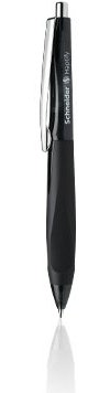 Schneider® Haptify schwarz Kugelschreiber mit ViscoGlide-Ink System – 2 Stück