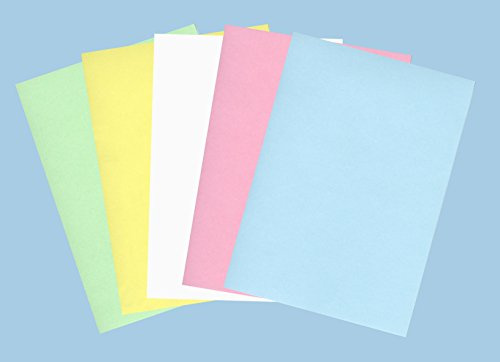 ELVE paquet de 100 fiches Bristol 210X297 - Uni VERT - A4