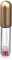 Perfume Pod Clear Refillable Perfume Atomiser with Spray & Genie-S Refill (Gold)