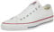 Converse All Star Low Trainers White Canvas - 8 UK