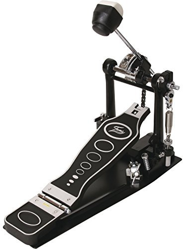 Fame FP9000 Einzelpedal, Robuste Fußmaschine, Einstellbare Federspannung, Einzelkette, Stabile Bodenplatte, Ideal für Einsteiger und Fortgeschrittene