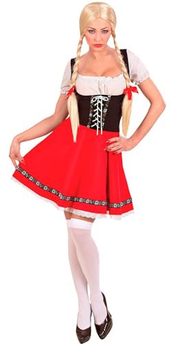 W WIDMANN MILANO Party Fashion - Kostüm Bayerin, Heidi, Trachtenkleid, Bierfest, Volksfest, Faschingskostüme