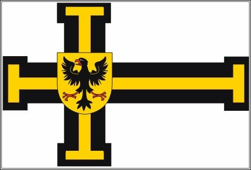 Deutscher Orden Hochmeister Fahne Flagge Gr. 1,50x0,90m
