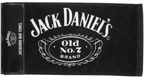 Jack Daniel's Licensed Barware Cartouche Barhandtuch