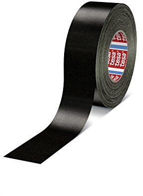 Tesa T46513850S Klebeband 4651 Premium, 50 m x 38 mm, Schwarz