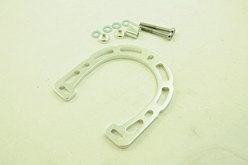 bankrupt_bike_parts BRAKE BOOSTER PLATE SILVER ALLOY FOR MOUNTAIN BIKE, FREESTYLER, BMX DOWNHILL BIKE
