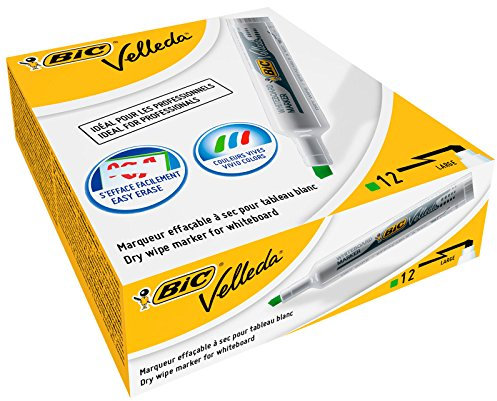 Bic Pennarello VELLEDA 1791 Punta scalpello whiteboard Verde