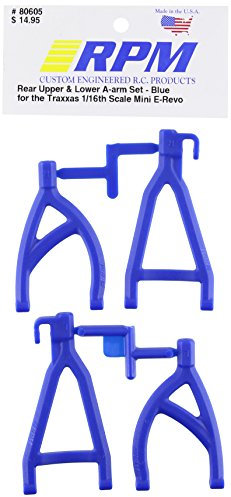 U/min 80605 hinten Obere/Untere a-arms blau 1/16 E-Revo Blau