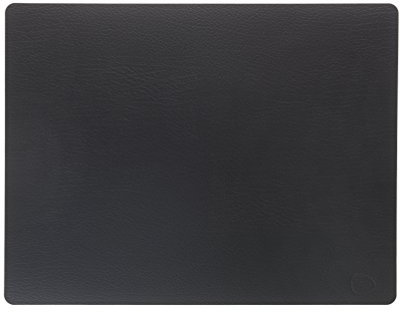 2 Tischsets square black / Bull schwarz Lind DNA