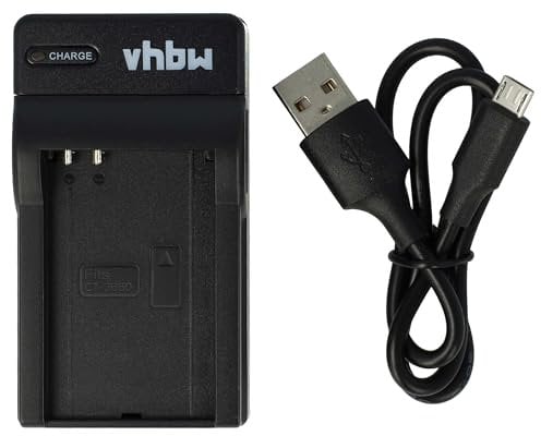 vhbw USB Akkuladegerät kompatibel mit VHoldr/Contour Contour GPS, GPS HD 1080p Digitalkamera, Camcorder, Action Cam-Akku - Ladeschale