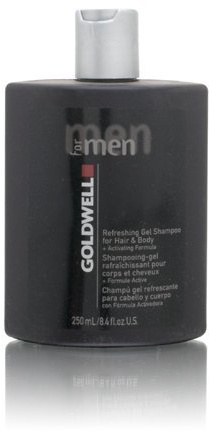 Goldwell For Men Refreshing Gel Shampoo for Hair & Body 8.4oz by Goldwell