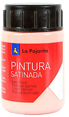 La Pajarita 112222 Pintura para Decoración y DIY, Satinada, 1, Rosa