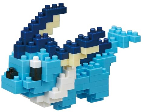 Nanoblock Pokemon - Vaporeon, Nanoblock Pokemon Series, 130