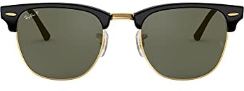 Ray-Ban RB3016 Blue Light Filtering Clubmaster Square Polarized Sunglasses