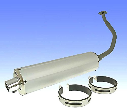 D'échappement Aluminium 125 CC, 150 CC GY6 4takt Baotian bt125t de 12 C1