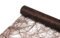 25m Sizoweb ® Original Tischband Tischläufer Tischdeko Faserseide 30cm / 300mm, Farbe:schokobraun