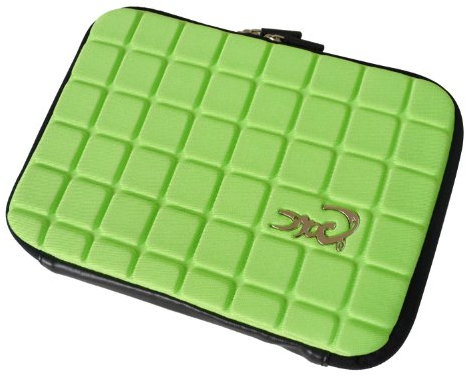 Croco® 7 Super Chocolate Case Cover Carry Sleeve for iPad Mini & 7 Tablets - Green