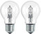 Neolux Halogen-Lampe, Classic A, E27-Sockel, Dimmbar, 46 Watt - Ersatz für 60 Watt, Warmweiß - 2700K, 2er-Pack