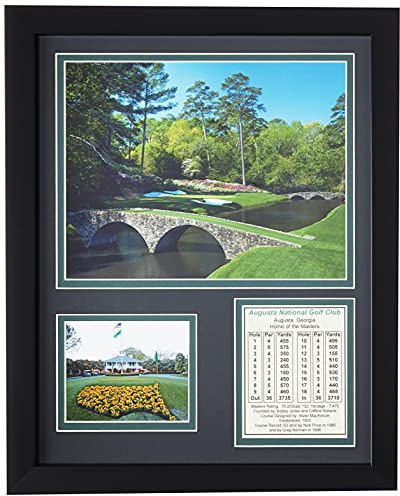 Augusta National Golfplatz | 12. Loch | 30,5 x 38,1 cm gerahmte Fotocollage