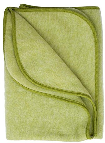 Cosilana, Kinder/Baby Decke Fleece, 80x100 cm, 60% Wolle (kbT), 40% Baumwolle (KBA)