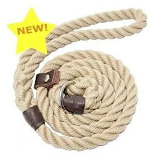 Bisley Dog Lead Natural Rope 10mm 10mm