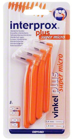 INTERPROX plus super micro orange Interdentalb. 6 ST