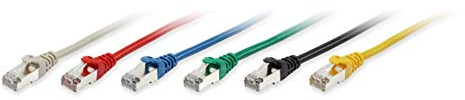 Equip Patch Cable S/FTP Category 6 25 CM Red